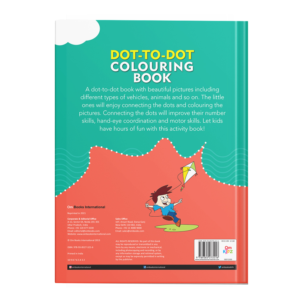 Dot-to-Dot Colouring Book Level 2 For Kids Philippines